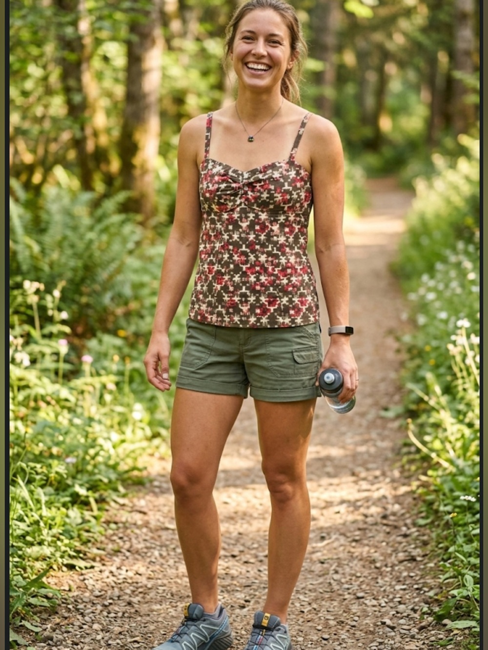 ✨Y2K Patagonia Summertime Tank | EUC Hemp Cotton Boho Gorpcore Top Size 8 EUC